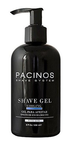 Pacinos Shave Gel - Clear Cooling Gel With Aloe Vera, Kzn80
