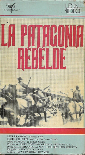 La Patagonia Rebelde Vhs Luis Brandoni Federico Luppi