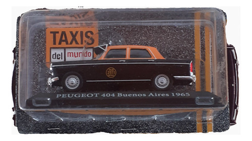 Taxis Del Mundo, Peugeot 404 De Coleccion 1/43