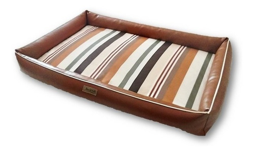 Imagem 1 de 1 de Cama Colchonete Couro Brescia 70x70cm Impermeável Acquablock