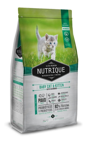 Imagen 2 de 4 de Nutrique Baby Cat & Kitten X 2 Kg