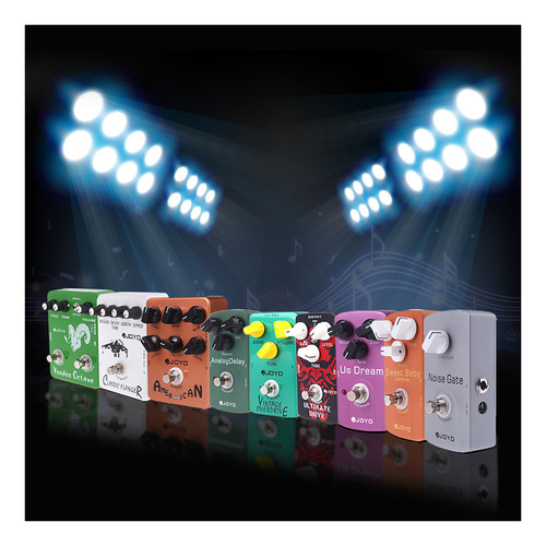 Pedal De Efecto De Guitarra Joyo Jf-07 Clásico True Bypass