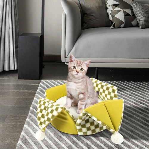 Cama Para Perros Pequeños Y Medianos, Cama Nido De Gato
