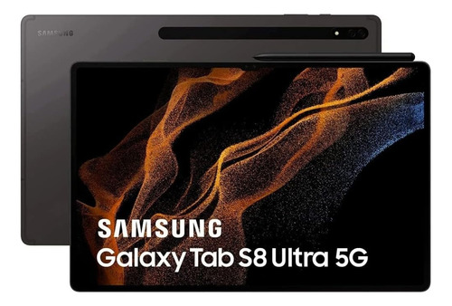 Samsung  Galaxy Tab S8 Ultra 128 Gb 8 Ram Negro (Reacondicionado)