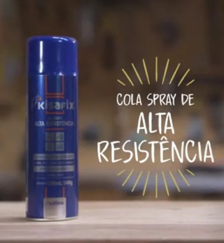 Imagem 1 de 5 de Cola Spray Resistente A Alta Temperatura 500ml/350g  Kisafix