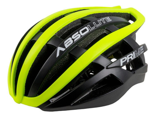 Capacete Absolute Prime Preto/amarelo