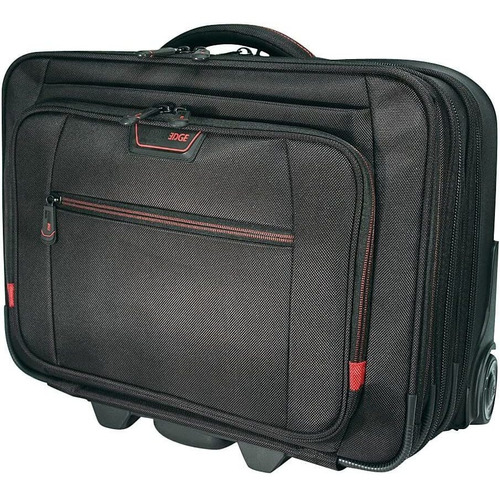 Mobile Edge Professional Rolling Laptop Case, 17.3 Inch, Adj