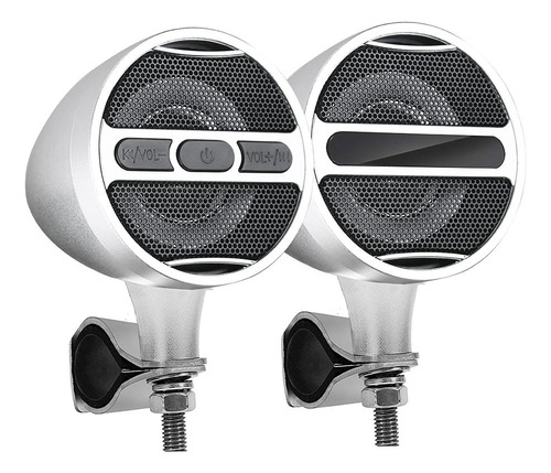 Altavoces Estéreo De Audio Plata