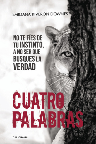 Cuatro Palabras, De Riverón Downes , Emiliana.., Vol. 1.0. Editorial Caligrama, Tapa Blanda, Edición 1.0 En Español, 2018