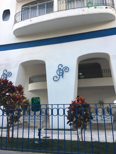 Imagem 7 de 10 de Belíssimo 1 Dormitório Em Prédio Estilo Mediterrâneo No Boqueirão Em Santos - 2718