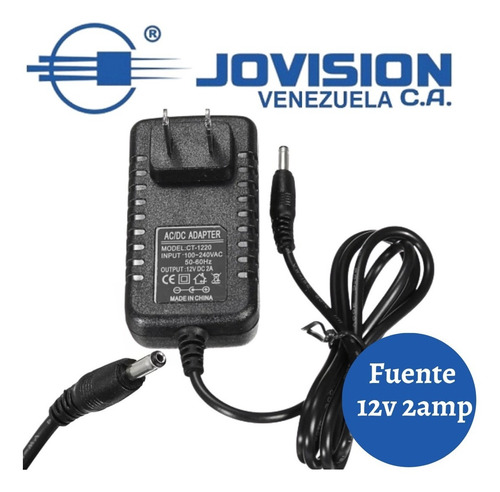 Fuente Transformador 12v 2 A Router, Dvr, Decodificador