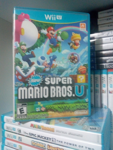 Juego Para Nintendo Wii U Super Mario Bros U Wiiu Luigi Toad