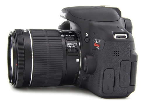 Camara Profesional Canon T6i +lente 18.55mm 24,2 Mpx Wifi Hd