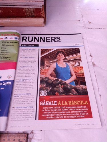 Revista Runner's World N 15 Junio 2009 Editorial Televisa (Usado)