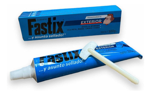 Sellador Transparente Exterior Fastix Pomo 100g