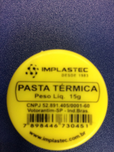 Pasta Térmica Implastec 15g