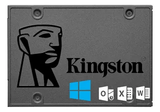 Seu Computador Até 10x Mais Rápido Com Ssd Kingston 480gb Com Windows 10 + Office Instalados