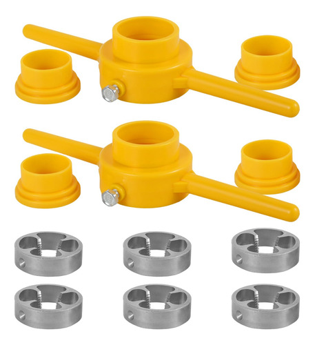 Kit De Herramientas Roscas Pvc 12 Piezas Marca Sin Especific