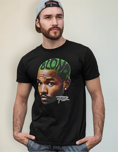 Remera Bsica Rapero Frank Blond Ocean Porprait