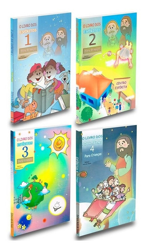Imagem 5 de 5 de Kit O Livro Dos Espíritos Para Crianças - Volume 1,2,3 E 4