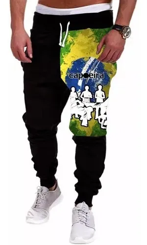 Calça de cheap capoeira preta