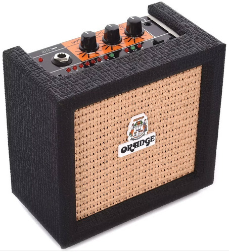 Mini Amplificador Orange Crush Mini Black Para Guitarra - 3w