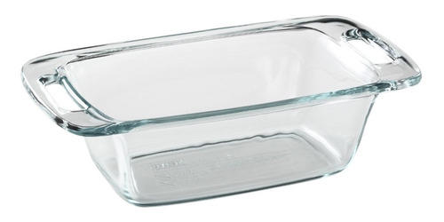 Budinera Molde Pan Fuente Vidrio Pyrex 1.4 Litros Con Asas