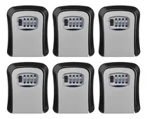 Comprar Kit 6 Cofres Parede Guarda Chaves Senha Airbnb Joia Dinheiro