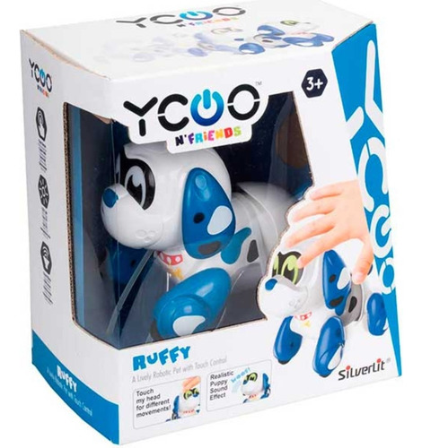 Robot Perrito Interactivo Tactil Ruffy Silverlit Ycoo