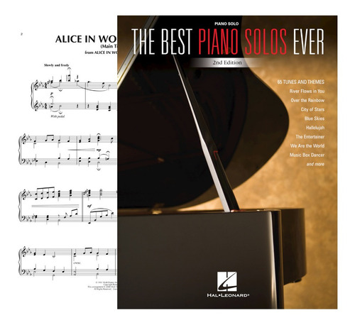 Partitura The Best 65 Piano Solos Ever 2nd Edit Digital Oficial