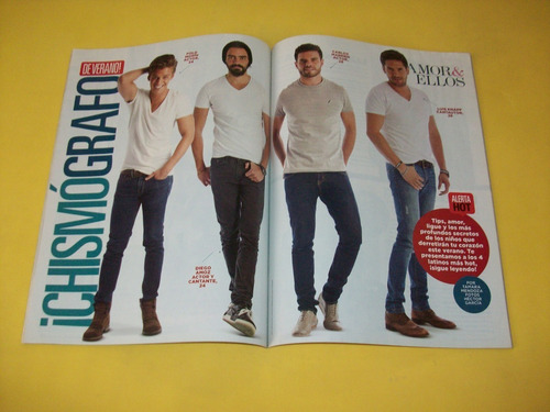Imagen 2 de 8 de Cd9 Revista Seventeen 2015 Polo Morin Diego Amozorrutia