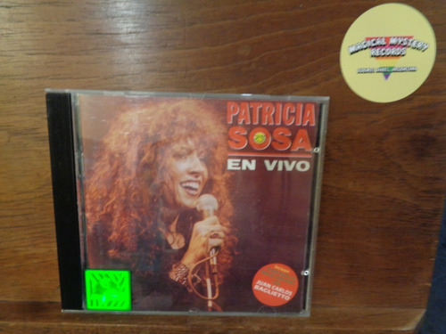 Patricia Sosa En Vivo Cd Rock