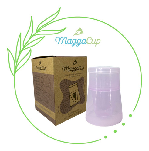 Copa Menstrual Maggacup Y Vaso De Limpieza Maggacup