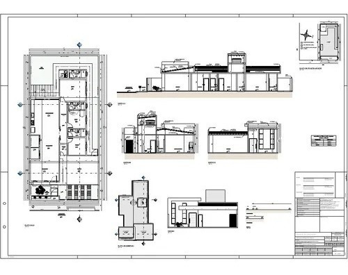 Projetos Casa E Duplex Modernos Revit Pronto Com Kit 2 M