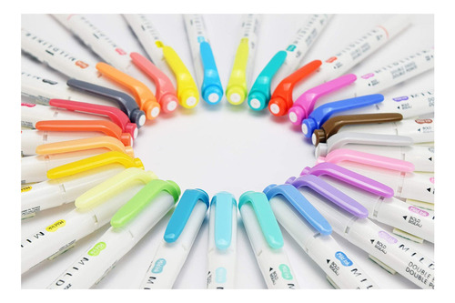 Zebra Pen Mildliner Double Ended Highlighter Set, Broad And