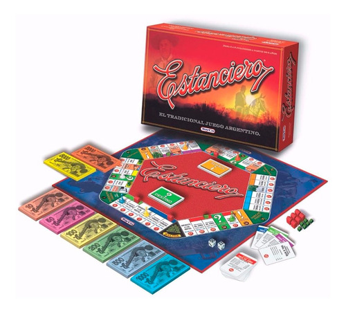 Juego De Mesa Estanciero Deluxe Original Toyco