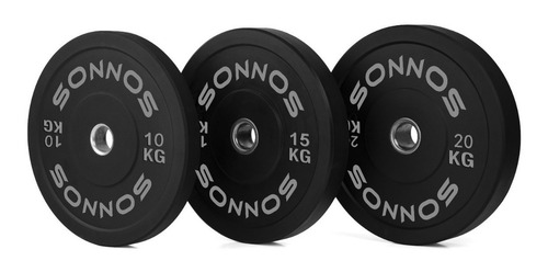 Disco Bumper 15 Kg Olimpico Sonnos X U. Ahora 12