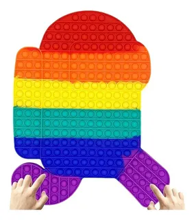 Pop It Fidget Antistress Among Us Gigante 46 X 35 Cm