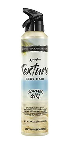 Sexyhair Textura Surfer Girl Spray Texturizador Seco, 6.8 On