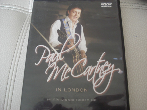 Dvd Paul Mccartney In London2007