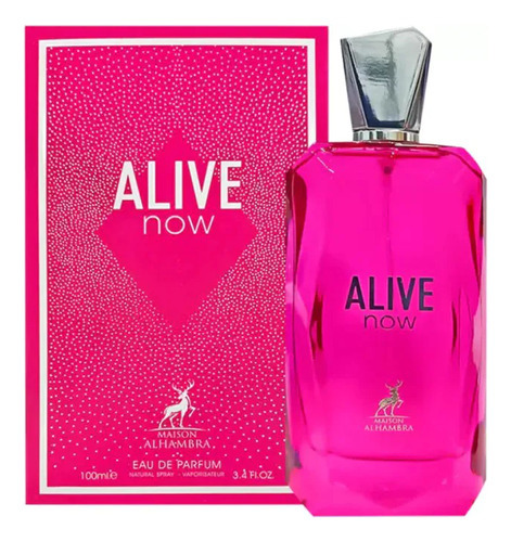 Alhambra Alive Now 100ml Mujer Edp
