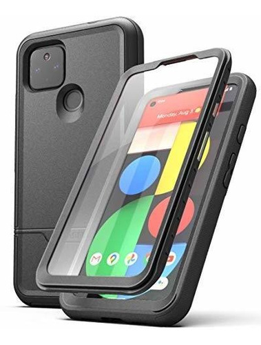 Rebelshield Carcasa Para Pixel 5 Protector Pantalla Color