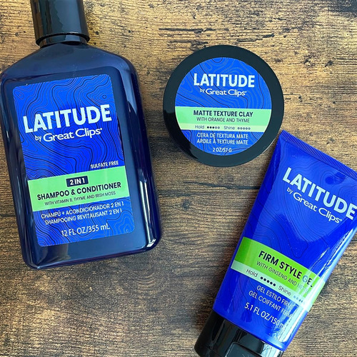 Great Clips Latitude Shampoo + Condicionador 2 Em 1 | Conjun