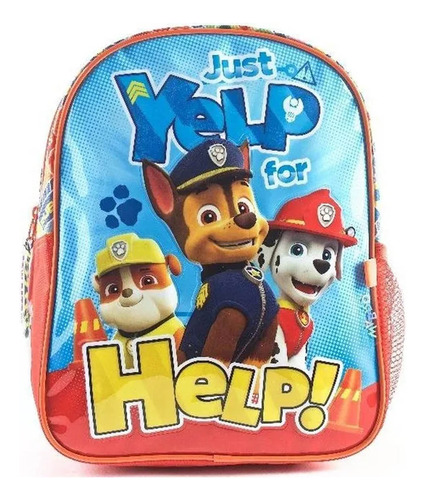 Mochila Paw Patrol Jardin Espalda 12´ Wabro Jugueterialeon