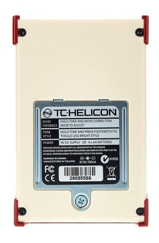 Tc Helicon Mic Mechanic 2 Vocal Fx Autotune Reverb Echo