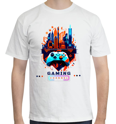 Playera Gaming Channel - Videojuegos - Gamer