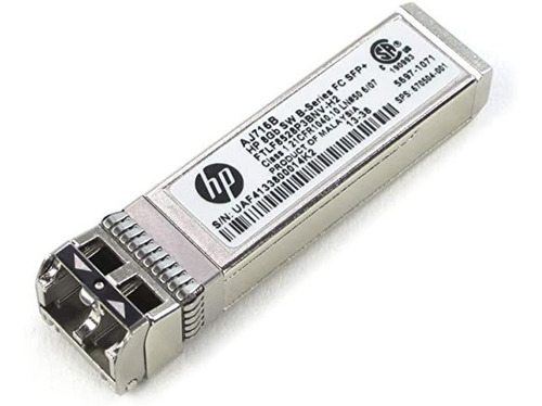 Transceptor Sfp+ De 8 Gb De Canal De Fibra Corta/hp Aj716a