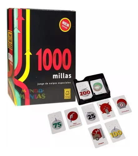 Mil 1000 Millas Juego De Naipes Especiales Original Yetem