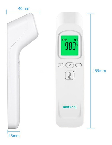 Termometro Infrarrojo Frente Digital Temperatura Medico