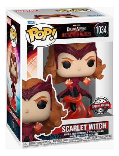 Funko Pop Scarlet Witch 1034 Multiverse Of Madness Marvel